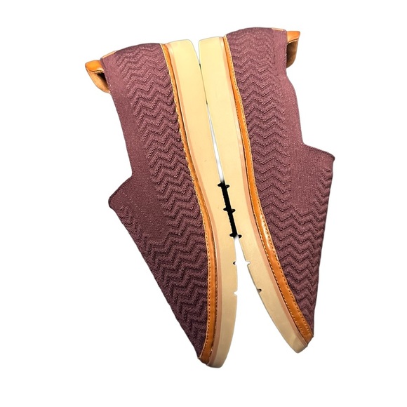 Cobb Hill Womens Camryn Eggplant Purple Slip On Knit Loafers Shoes‎ size 9 - Picture 8 of 9